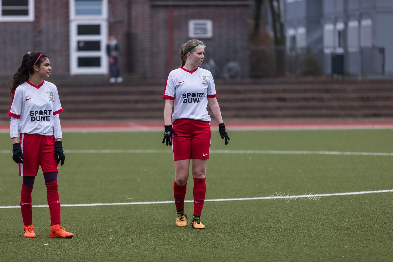 Bild 446 - B-Juniorinnen Walddoerfer - St.Pauli : Ergebnis: 4:1